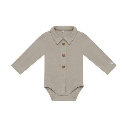 Finnian Bodysuit | Bears | Dusty Green