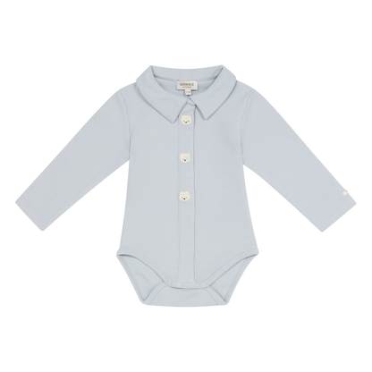 Finnian Bodysuit | Polar Bears | Ice Blue