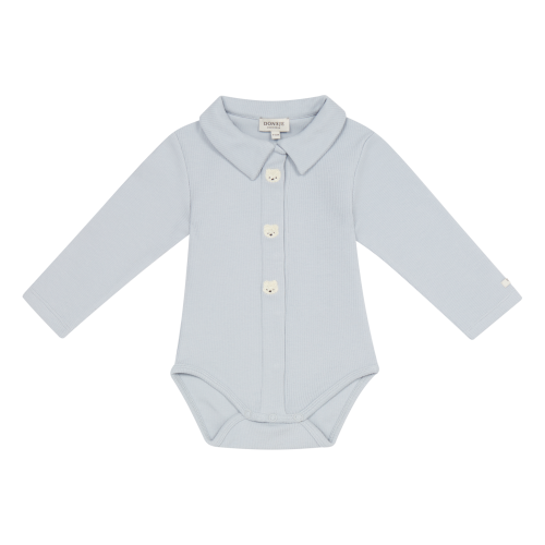 Finnian Bodysuit | Polar Bears | Ice Blue
