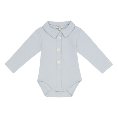 Finnian Bodysuit | Polar Bears | Ice Blue
