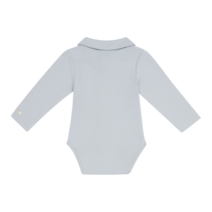Finnian Bodysuit | Polar Bears | Ice Blue