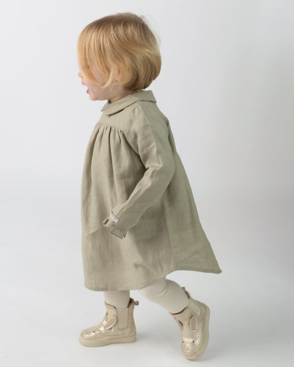 Hazie Dress | Desert Green