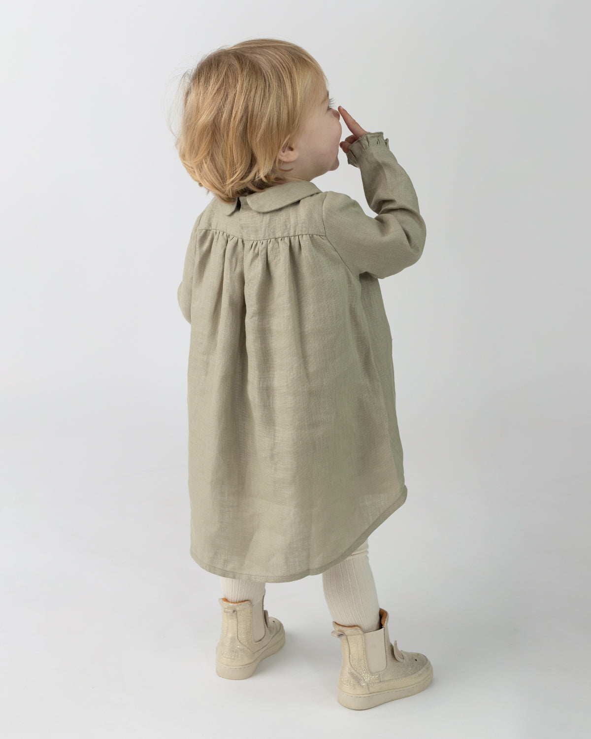 Hazie Dress | Desert Green
