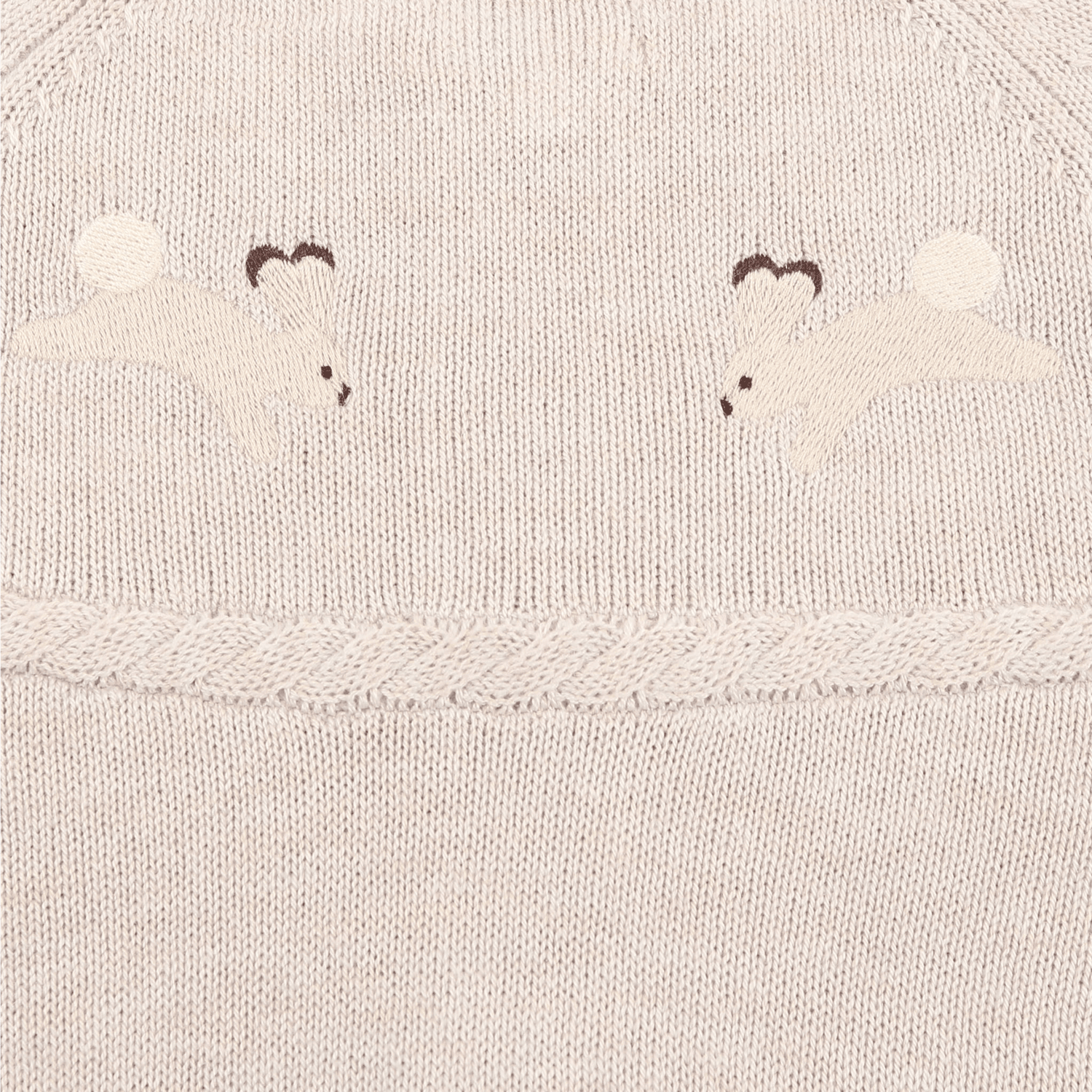 Jorrie Merino Wool Jumpsuit | Arctic Hares | Ash Rose Melange