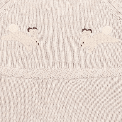 Jorrie Merino Wool Jumpsuit | Arctic Hares | Ash Rose Melange