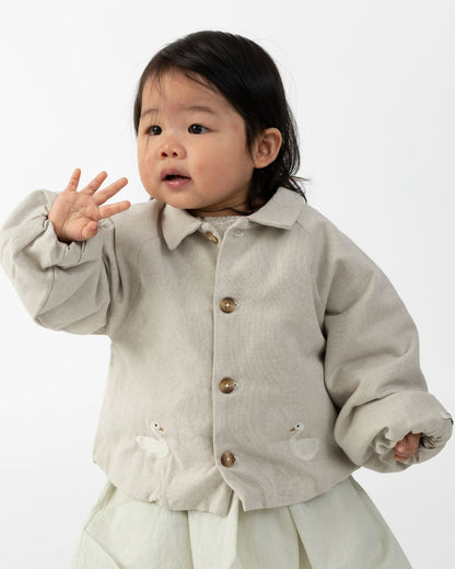 Kesi Jacket | Swans | Soft Taupe
