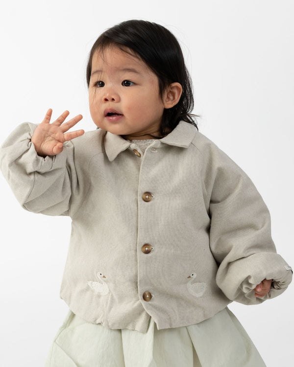 Kesi Jacket | Swans | Soft Taupe