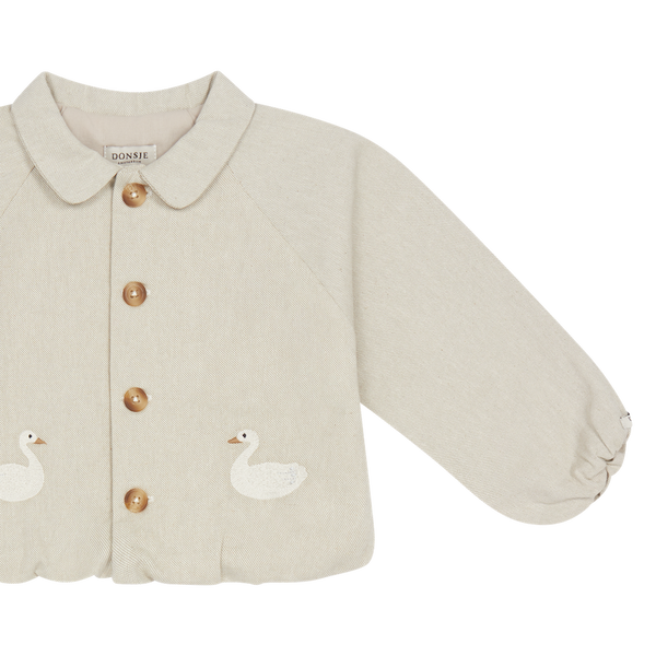 Kesi Jacket | Swans | Soft Taupe