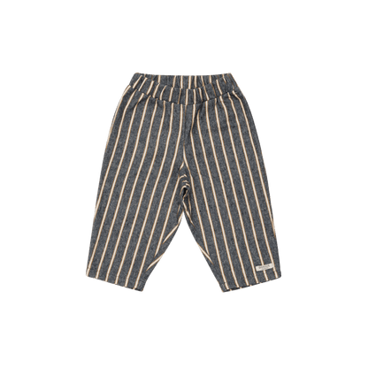 Kespar Trousers | Dark Spruce - Sand Striped