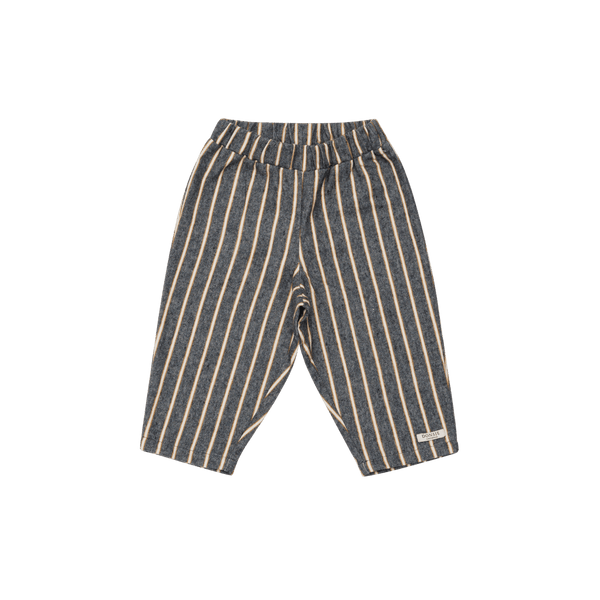 Kespar Trousers | Dark Spruce - Sand Striped