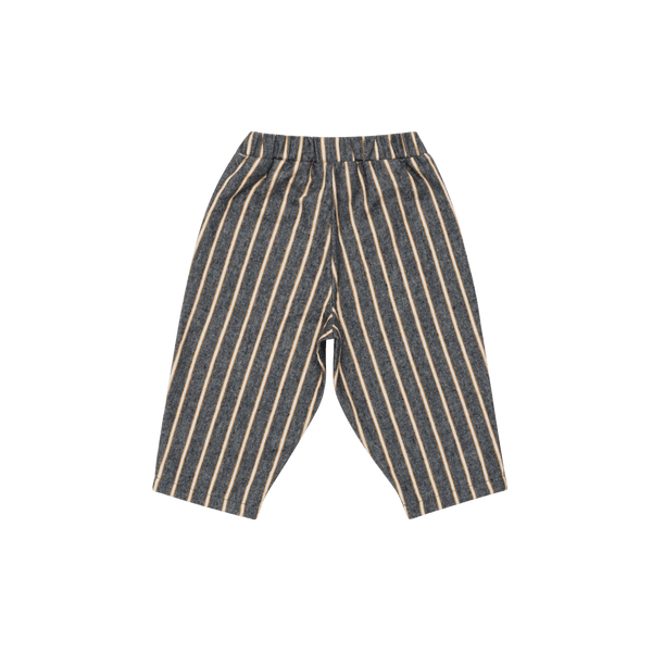 Kespar Trousers | Dark Spruce - Sand Striped
