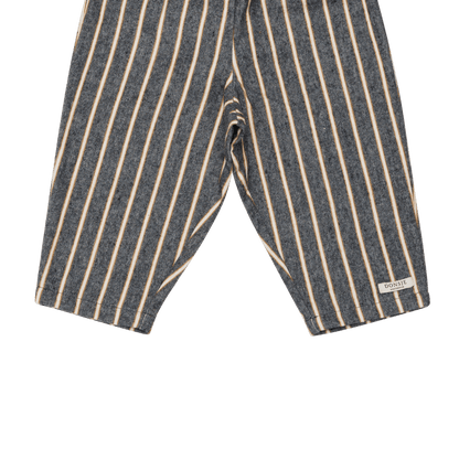Kespar Trousers | Dark Spruce - Sand Striped