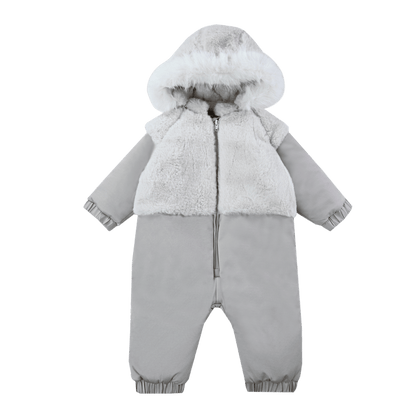 Maevie Overalls | Soft Grey