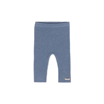 Mesi Merino Wool Trousers | Vintage Blue Melange