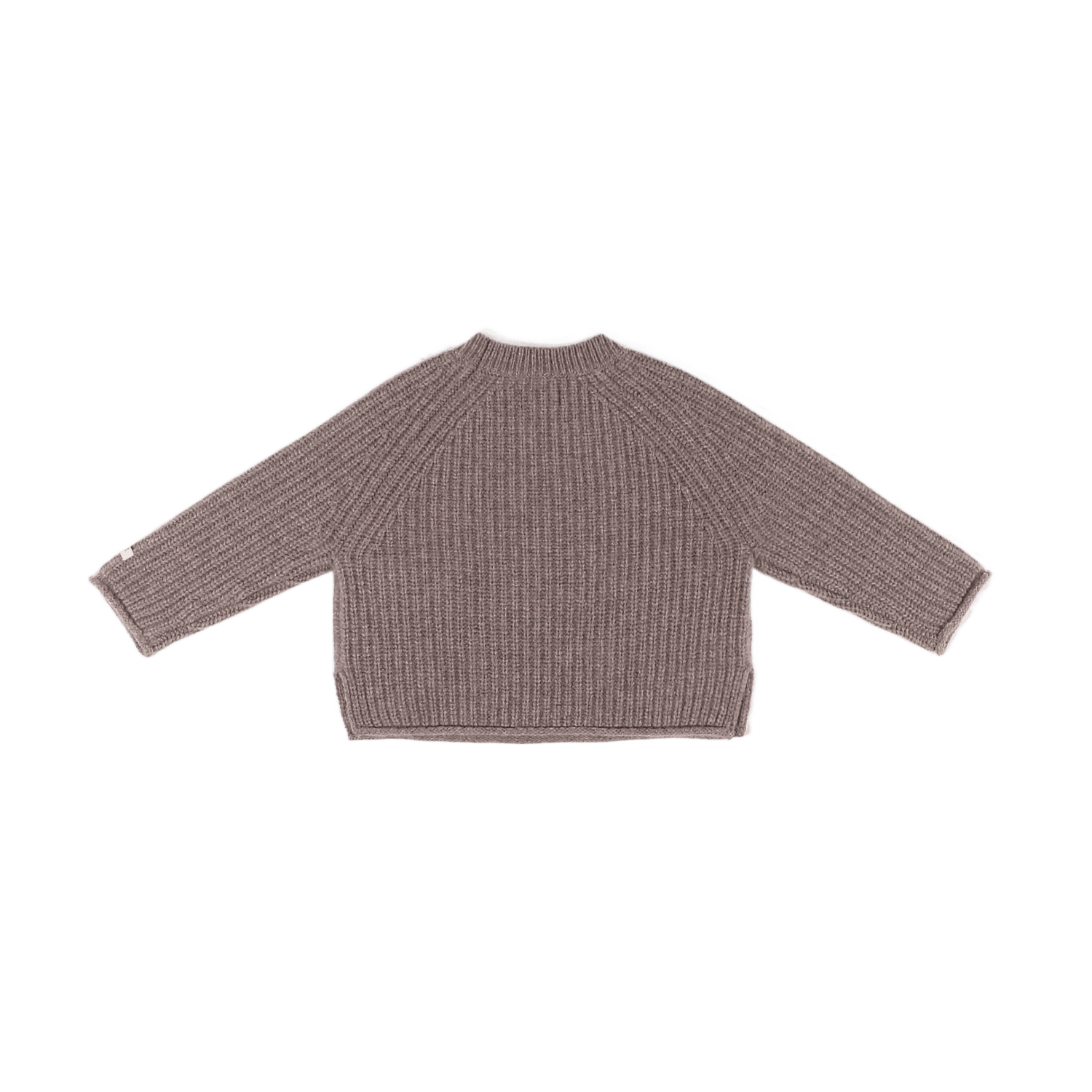Pawien Merino Wool Sweater | Dark Taupe Melange