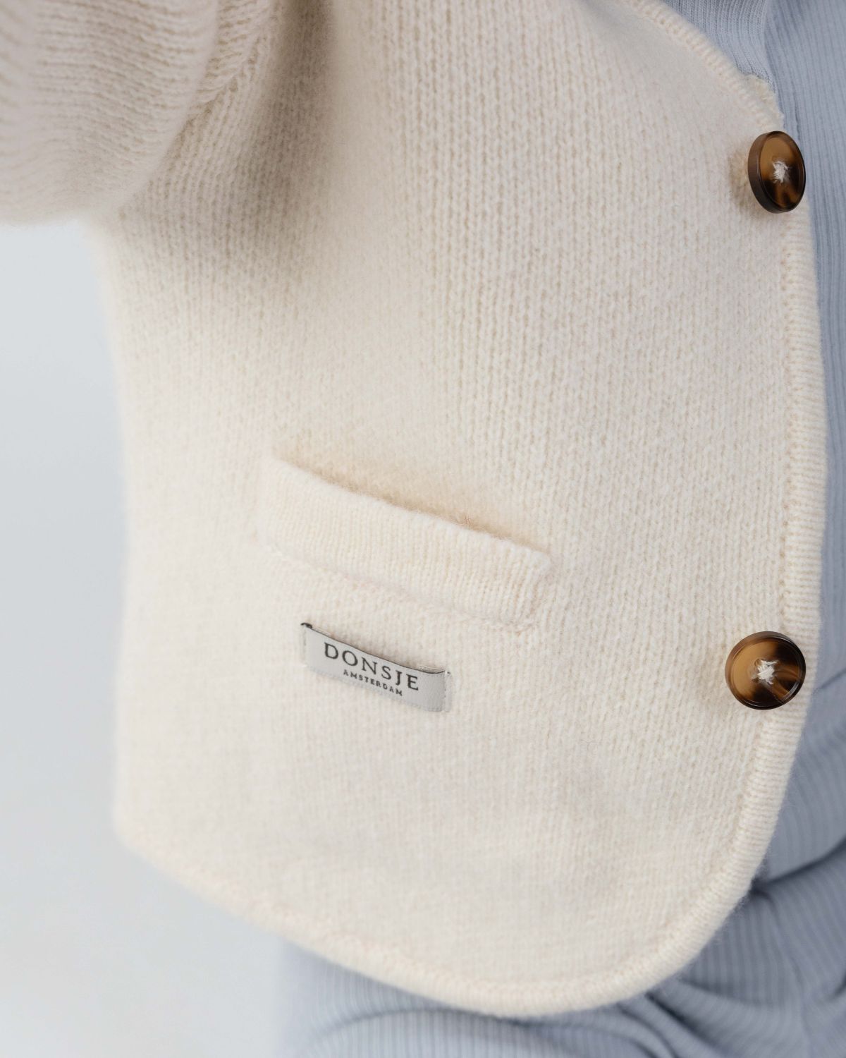 Sege Merino Wool Cardigan | Off White