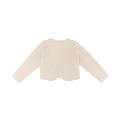 Sege Merino Wool Cardigan | Off White