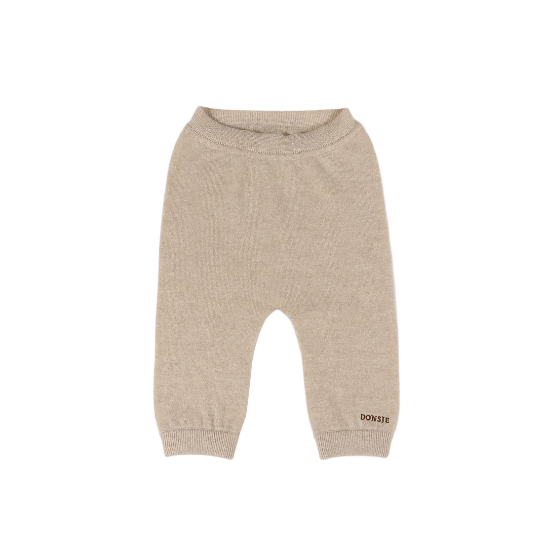 Sevijn Cashmere Wool Trousers | Soft Sand Melange