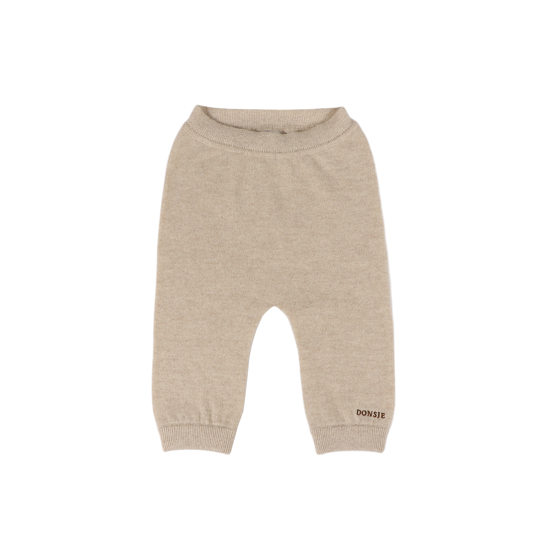 Sevijn Cashmere Wool Trousers | Soft Sand Melange