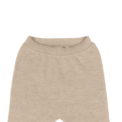 Sevijn Cashmere Wool Trousers | Soft Sand Melange