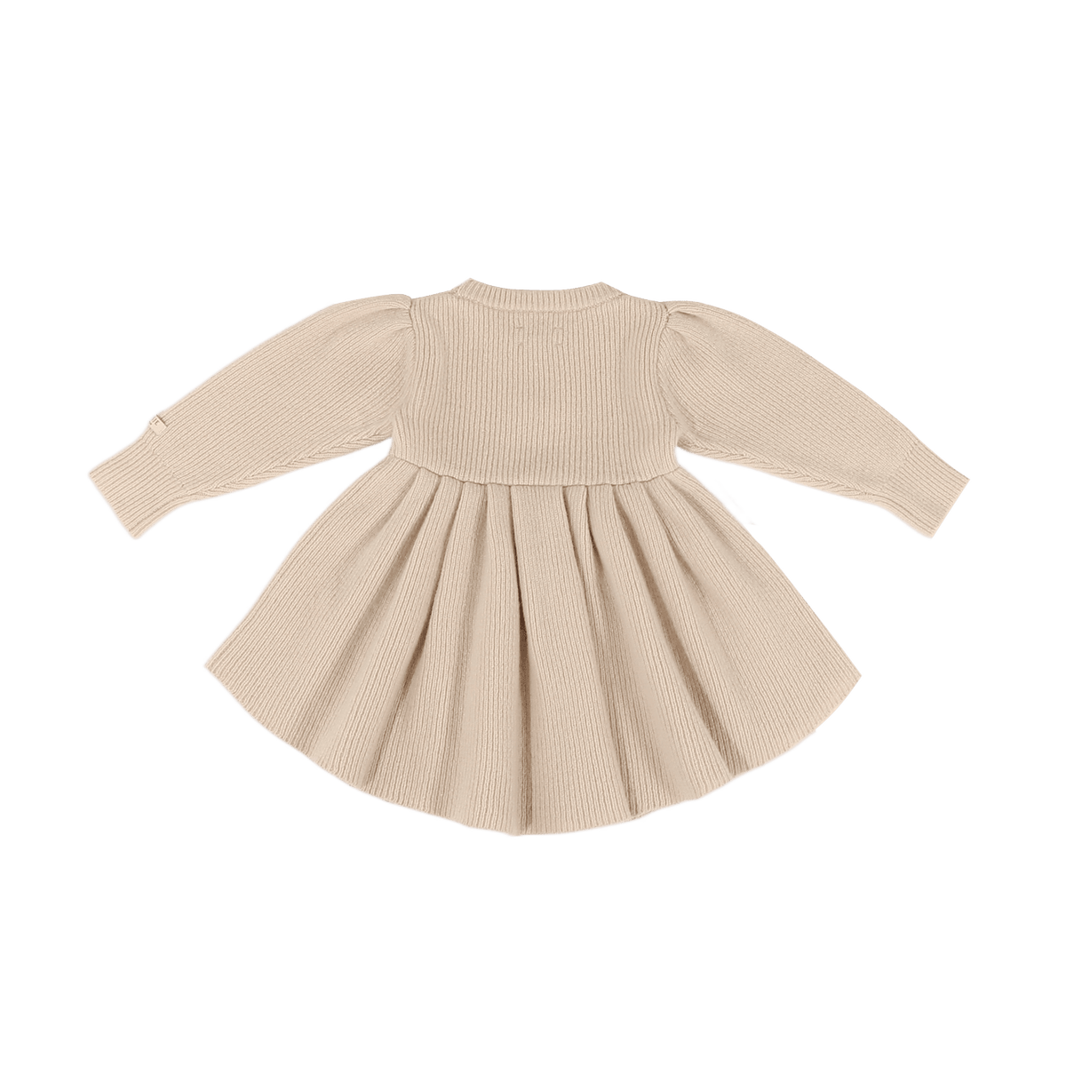 Vikkie Merino Wool Dress | Fluffy Bunny | Soft Sand