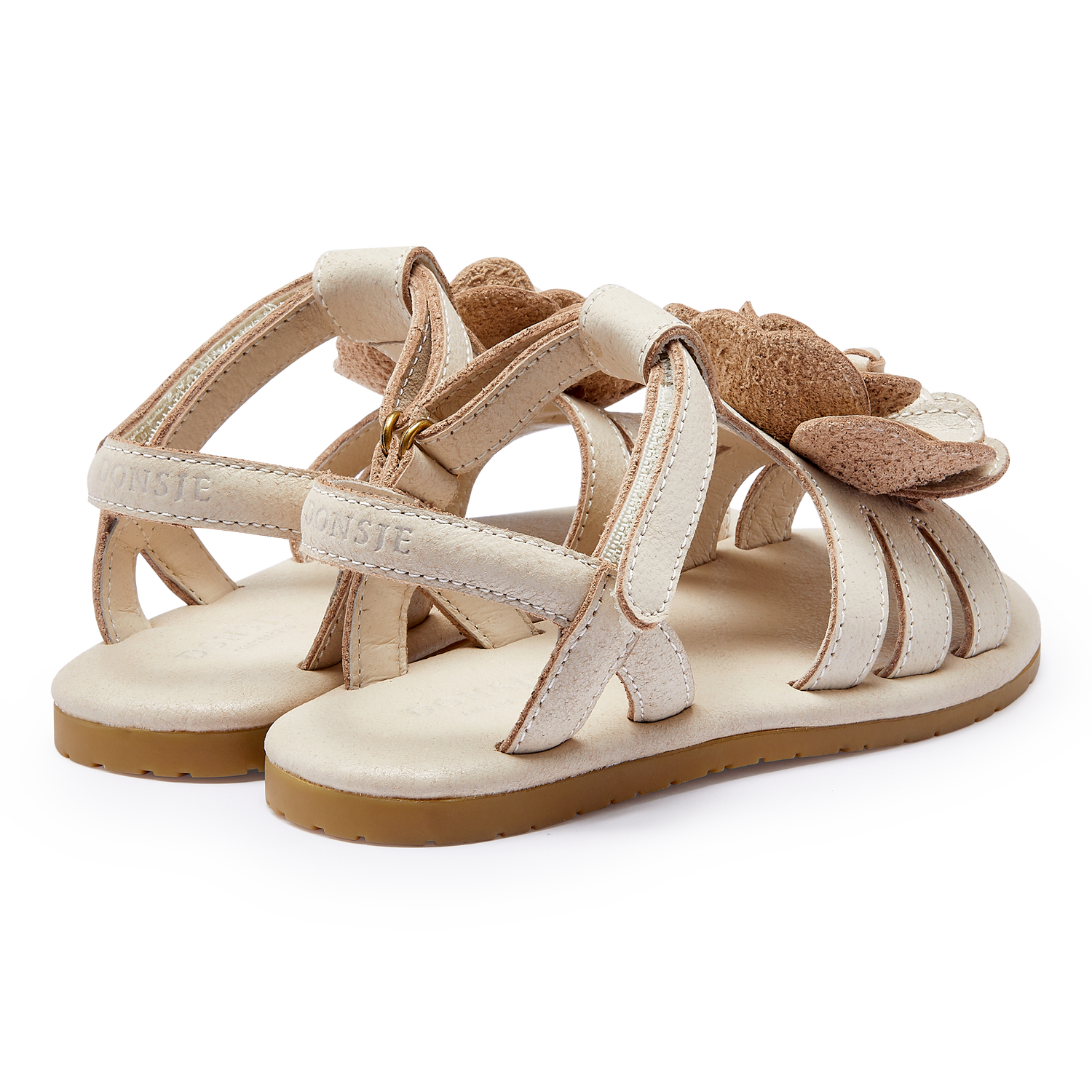 Iles Fields Sandals | White Buttercup | Cream Leather