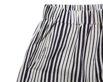 Carel Trousers | Night Sky Striped