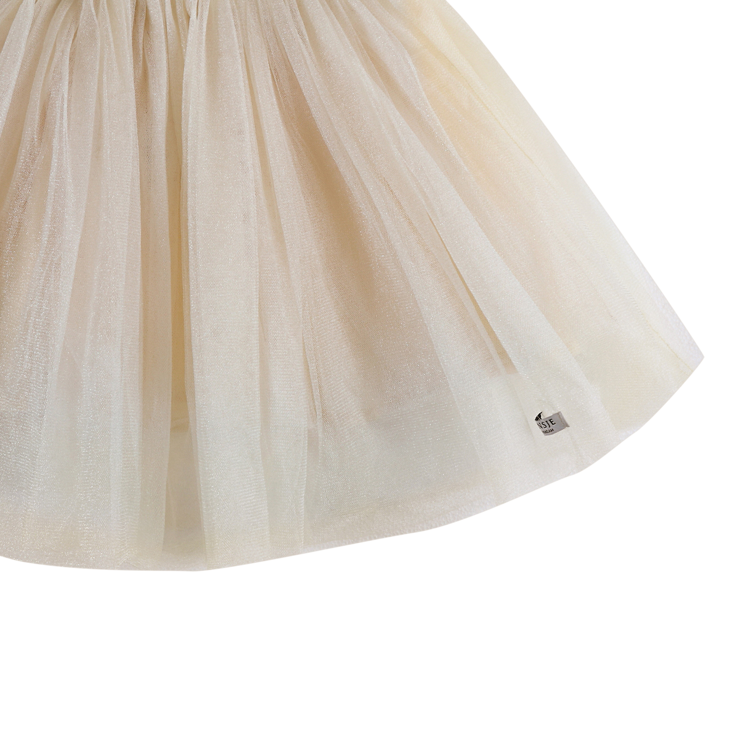 Pien Skirt | Off White Metallic