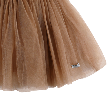 Pien Skirt | Warm Sand Metallic