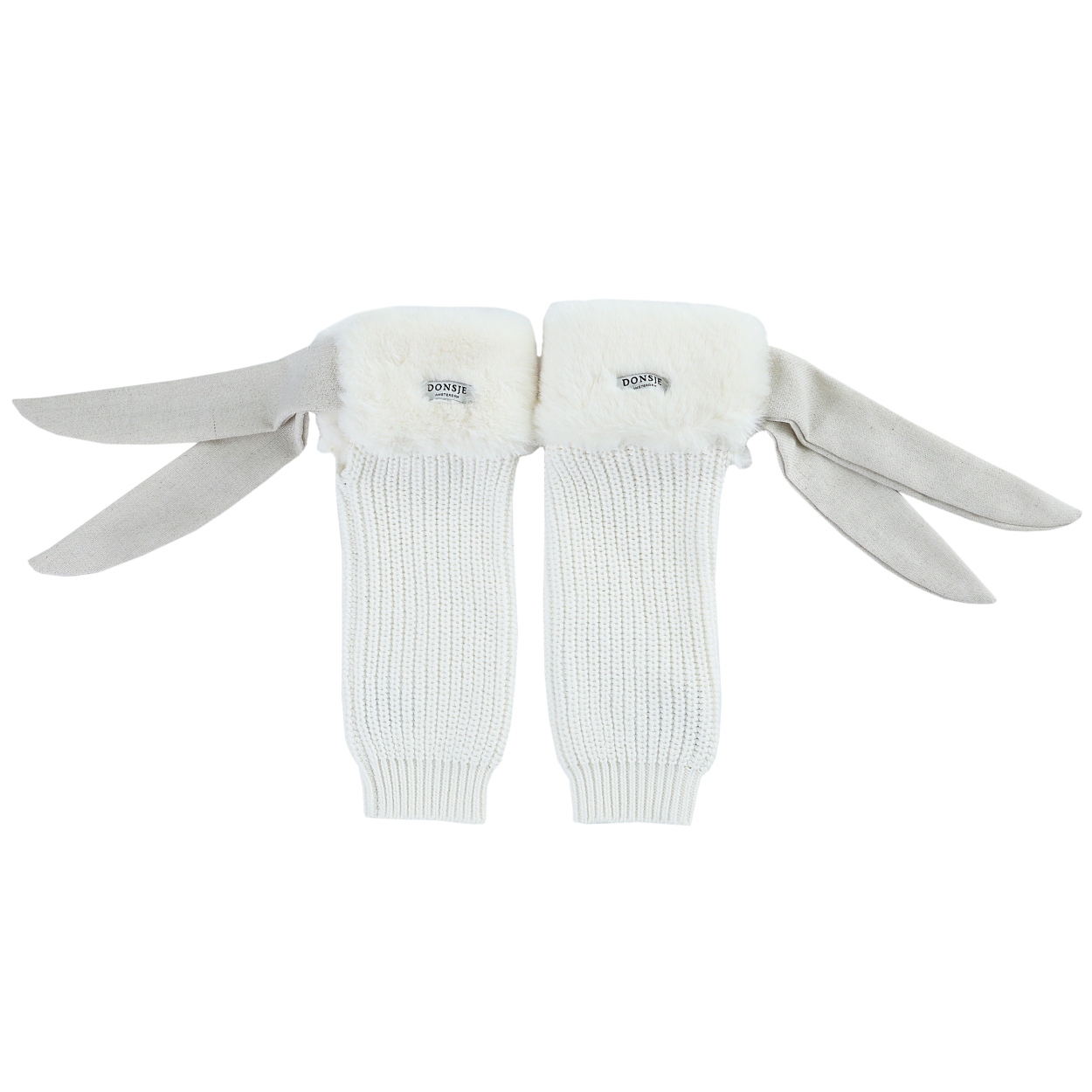 Fida Legwarmers | Off White Teddy