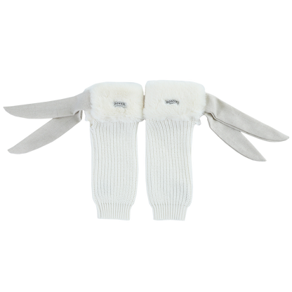 Fida Legwarmers | Off White Teddy