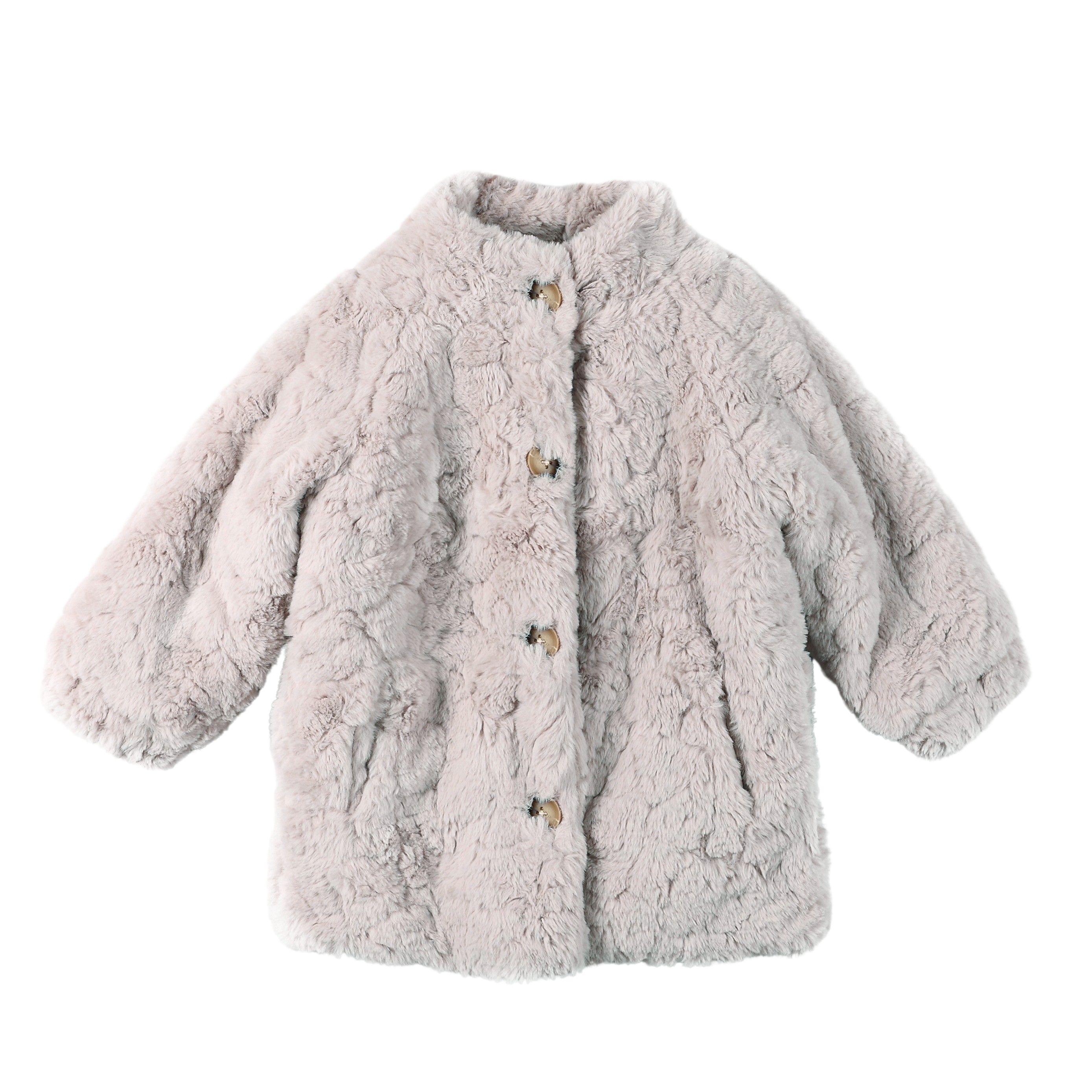 Mila Jacket | Lavender Brown Teddy