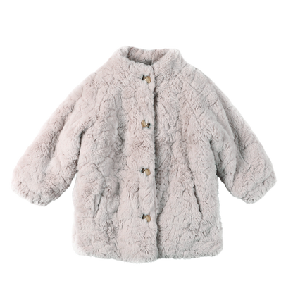 Mila Jacket | Lavender Brown Teddy