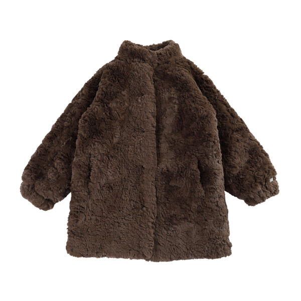 Mila Jacket | Brown Teddy
