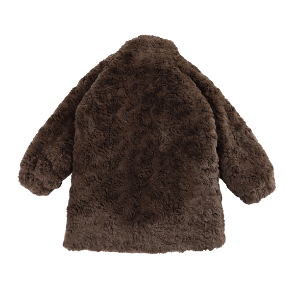 Mila Jacket | Brown Teddy