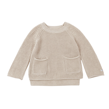 Qtella Sweater | Soft Sand