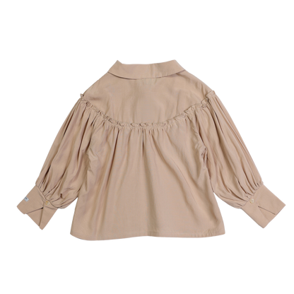 Fleur Blouse | Light Latte