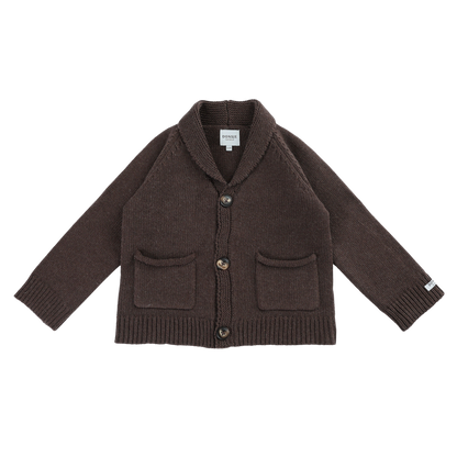 Kicher Cardigan | Dark Brown