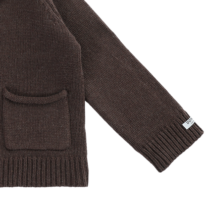 Kicher Cardigan | Dark Brown