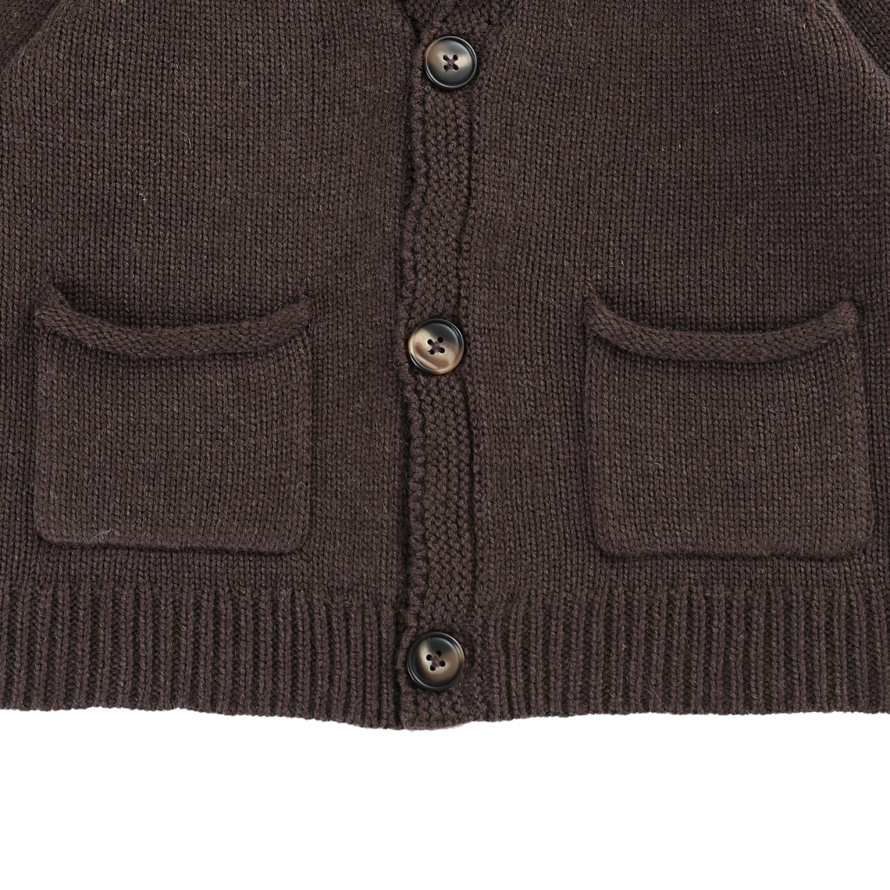 Kicher Cardigan | Dark Brown