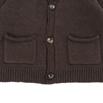 Kicher Cardigan | Dark Brown