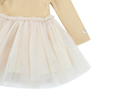 Lotus Dress | Biscuit