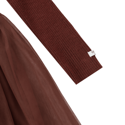 Lotus Dress | Rustic Brown