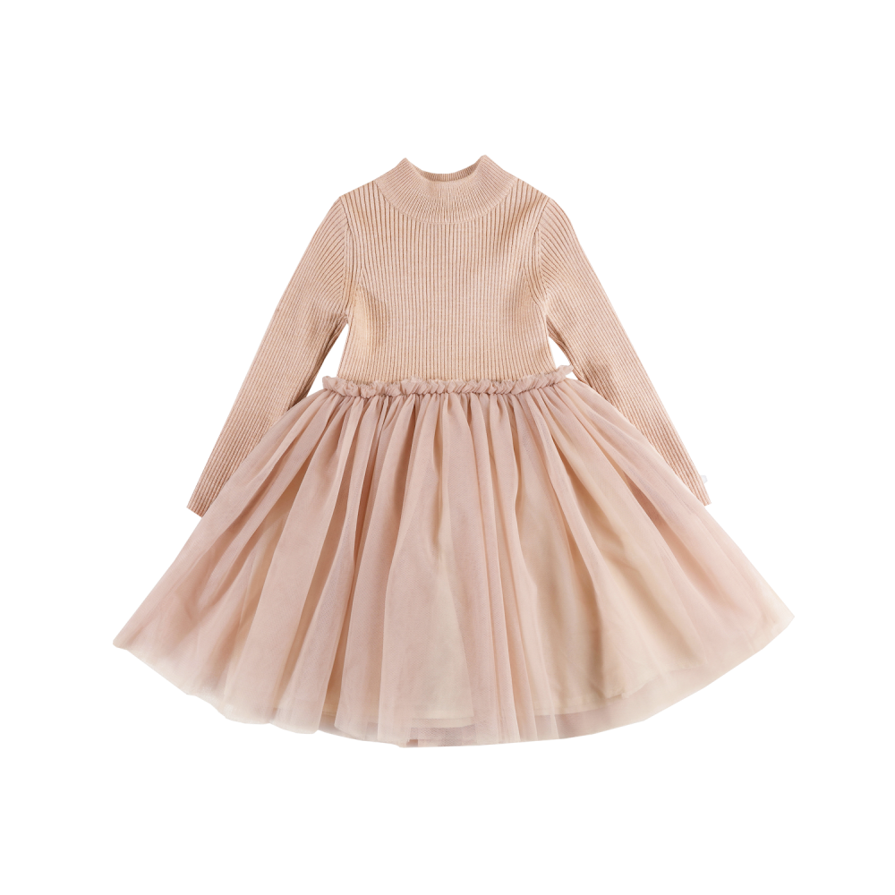 Lotus Dress | Light Coral