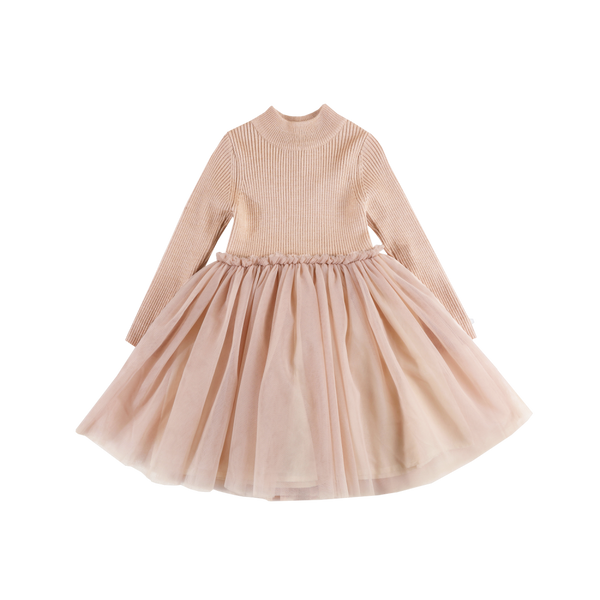 Lotus Dress | Light Coral