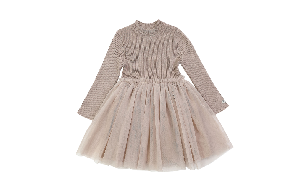 Lotus Dress | Rose Grey