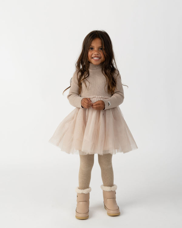 Lotus Dress | Rose Grey