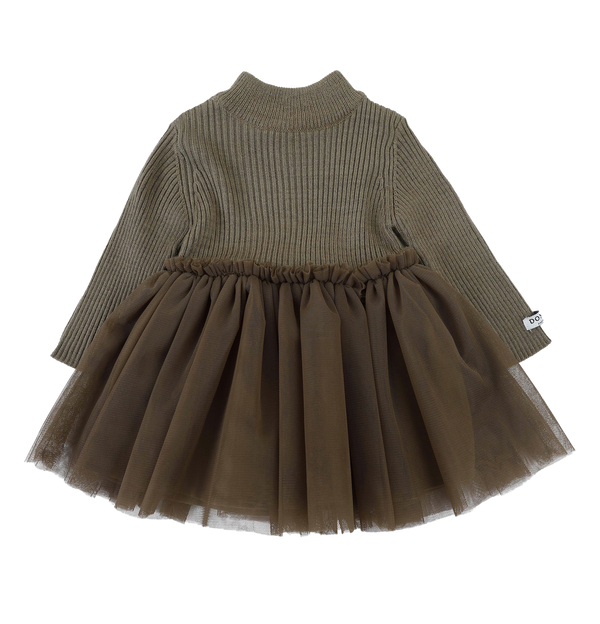 Lotus Dress | Warm Stone