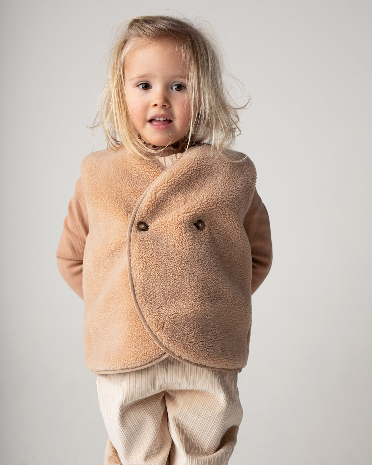 【美品】rosymonster lace pocket gilet Monty Gilet | Light Coral – Donsje Amsterdam