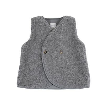 Monty Gilet | Lava Grey